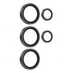 Προστατευτικό Κάλυμμα Αλουμινίου Full Face Devia για Τζαμάκι Κάμερας Samsung Galaxy S26 Ultra 5G Peak Μαύρο