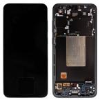 Οθόνη με Touch Screen & Μπροστινή Πρόσοψη Samsung S721B Galaxy S24 FE Μαύρο (Original)