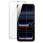 Tempered Glass 2.5D Dux Ducis Apple iPhone 17 Pro με Dust-free Auto Alignment Kit Roga Μαύρο (1 τεμ.)