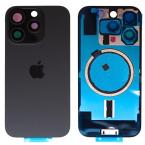 Πίσω Καπάκι με Μαγνήτες Magsafe Apple iPhone 16 Pro Titanium Μαύρο (OEM)