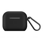 Θήκη Σιλικόνης Devia Apple AirPods Pro 3 Naked Μαύρο
