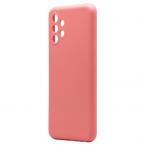Θήκη Liquid Silicon inos Samsung A135F Galaxy A13 4G L-Cover Ροζ