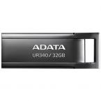 USB 3.2 Flash Disk Adata UR340 USB A 100MB/s 32GB Μαύρο