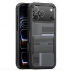 Θήκη TPU & PC Dux Ducis Shld Apple iPhone 17 Pro Umbra Pattern Μαύρο