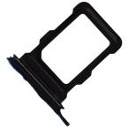 Βάση Κάρτας Sim Apple iPhone 16 Pro / 16 Pro Max Μαύρο (OEM)