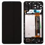 Οθόνη με Touch Screen & Μπροστινή Πρόσοψη Samsung M135F Galaxy M13 Μαύρο (Original)