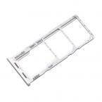 Βάση Κάρτας Sim & SD Samsung A225F Galaxy A22 4G Λευκό (Original)