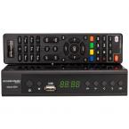 Επίγειος Ψηφιακός Δέκτης MPEG 4 Golden Media Mania 828+ με Χειριστήριο Learning T2/ C H.265 HEVC Μαύρο