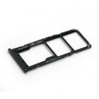 Βάση Κάρτας Sim & SD Samsung A105F Galaxy A10 Μαύρο (Original)