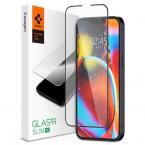 Tempered Glass Full Face Spigen Glas.tR Slim HD FC Apple iPhone 13/ 13 Pro/ 14/ 16e Μαύρο (1 τεμ.)