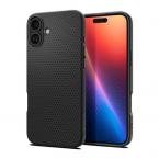 Θήκη Soft TPU Spigen Liquid Air Apple iPhone 16 Plus Μαύρο