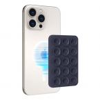 Βάση Στήριξης με Βεντούζα Magnetic Ahastyle PT-CY202 για Smartphones Σκούρο Μπλε