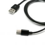 Καλώδιο Σύνδεσης USB 2.0 USB A σε USB C 1m Μαύρο (Ασυσκεύαστο)