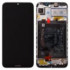 Οθόνη με Μεσαίο Πλαίσιο και Μπαταρία Huawei Y7 (2019) Μαύρο (Original)