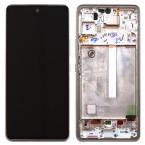 Οθόνη με Touch Screen & Μπροστινή Πρόσοψη Samsung A536B Galaxy A53 5G Λευκό (Original)