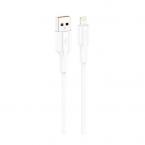 Καλώδιο Σύνδεσης USB 2.0 Foneng XS01 USB A σε Lightning 2.4A 1m Λευκό