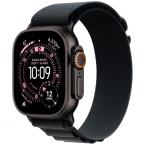 Apple Watch Ultra 3 49mm LTE Black Titanium με Band Alpine Loop Medium Μαύρο