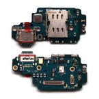 Πλακέτα Samsung S908B Galaxy S22 Ultra 5G με Επαφή Φόρτισης, SIM Reader & Μικρόφωνο (Original)