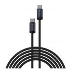 Καλώδιο Σύνδεσης USB 2.0 Devia EC646 USB C σε USB C PD 60W 3m Gracious Μαύρο