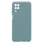 Θήκη Soft TPU inos Samsung A125 Galaxy A12/ A127 Galaxy A12 Nacho/ M127 Galaxy M12 S-Cover Πετρόλ