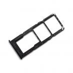 Βάση Κάρτας Sim Samsung A047F Galaxy A04s Μαύρο (Original)