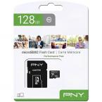Κάρτα μνήμης Micro SDXC C10 UHS-I PNY Performance Plus 80MB/s 128Gb + 1 ADP