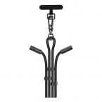 Καλώδιο Σύνδεσης USB 2.0 Woven Adjustable Lanyard Devia EC657 USB C σε USB C PD 60W 1.6m Extreme Μαύρο