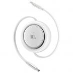 Καλώδιο Σύνδεσης USB 2.0 Devia EC317 USB C σε USB C PD 100W 1m Stretchable Pro2 Λευκό